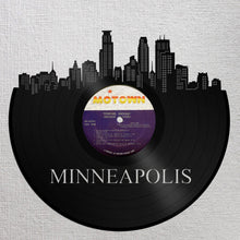 Minneapolis Art, Minnesota Wall Sign, Christmas Gift Ideas 2017, Mom Christmas Gifts Ideas, Unique Birthday Gift For Best Friend, Record Art - VinylShop.US