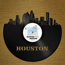 Houston Skyline Vinyl Wall Art - VinylShop.US