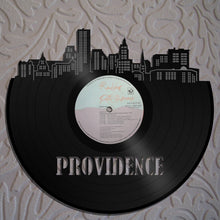 Vinyl Wall Art - Providence Skyline, Cityscape, Vinyl Record Art,  Bachelor gift, Providence Wedding, Illustration, Providence record - VinylShop.US