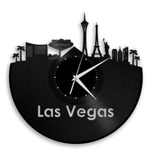 Las Vegas Skyline Vinyl Wall Clock - VinylShop.US