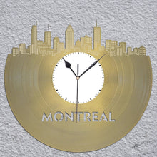 Wall Decor, Montreal Skyline Clock, Canadian Gift, Montreal Canada, Skyline Wall Decoration, Living Room Wall Decor, Bedroom Wall Decor - VinylShop.US