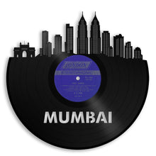 Mumbai Skyline Wall Art, India Wall Decor, Indian Home Decoration, Personalized Gift for Wedding, Anniversary, Best Friend, Travel Souvenir - VinylShop.US