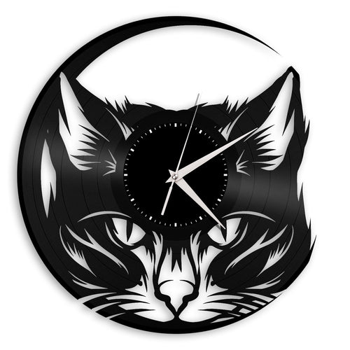 Cat Lover Vinyl Wall Clock - VinylShop.US