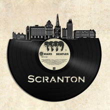 Vinyl Wall Art - Scranton Skyline, Custom Product, Vinyl Record Art,  Bachelor gift, Scranton Wedding, Illustration, Scranton record - VinylShop.US