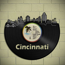 Cincinnati Skyline Vinyl Wall Art - VinylShop.US