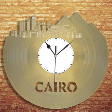 Cairo Skyline Vinyl Wall Clock - VinylShop.US