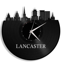 Lancaster Skyline Vinyl Wall Clock - VinylShop.US