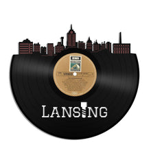 Lansing Skyline Vinyl Wall Art - VinylShop.US