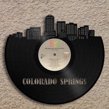Colorado Springs Skyline Wall Art - VinylShop.US