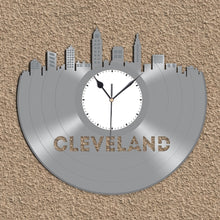 Cleveland Ohio Vinyl Wall Clock - VinylShop.US