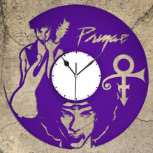Prince Clock Roger Nelson Vinyl Wall Art Decoration, Personalized GIft Idea for Music Lovers, Custom Wall Decor From Repurposed Record - VinylShop.US