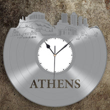 Athens Skyline Vinyl Wall Clock - VinylShop.US