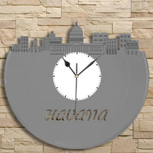 Havana Skyline Vinyl Wall Clock - VinylShop.US