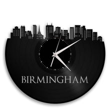 Birmingham Skyline Vinyl Wall Clock - VinylShop.US