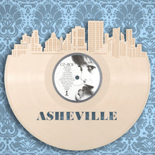 Asheville North Calorina Skyline Vinyl Wall Art - VinylShop.US