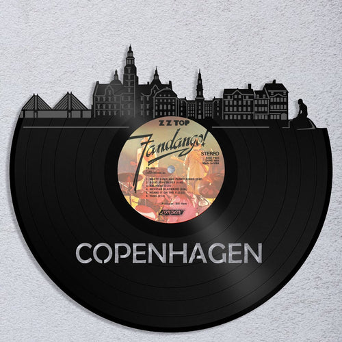 Copenhagen Skyline Wall Art - VinylShop.US