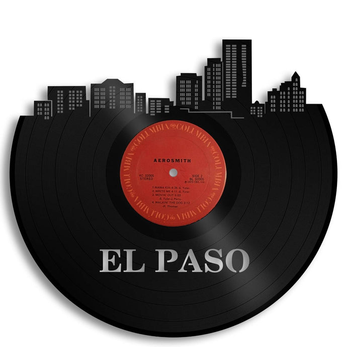 El Paso Art, El Paso Skyline, Texas Gifts For Her, Great Gifts For Husband, Fun Gifts For Boyfriend, For Him, Cool Gifts For Coworker - VinylShop.US