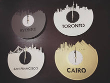 Chicago Illinois Skyline Vinyl Wall Clock - VinylShop.US