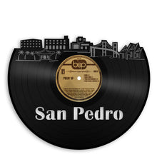 San Pedro Skyline Wall Art - VinylShop.US