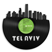 Tel Aviv Skyline Vinyl Wall Art - VinylShop.US
