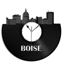 Boise Skyline Wall Clock - VinylShop.US