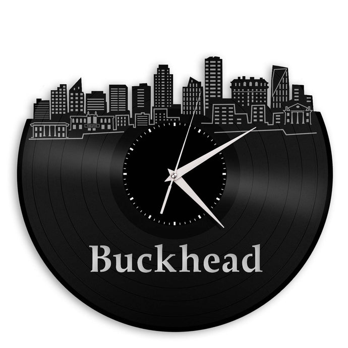 Buckhead Atlanta Skyline Clock - VinylShop.US