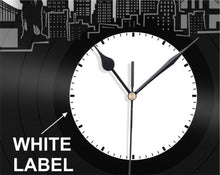 Vinyl Wall Clock - Berlin Skyline Wall Clock, Cityscape Clock, Vinyl Record Clock,  Unique Wall Clock,  Large Wall Clock, Vinyl Clock - VinylShop.US