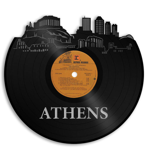 Athens Greece Skyline Vinyl Wall Art - VinylShop.US