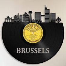 Brussels Skyline Wall Art - VinylShop.US