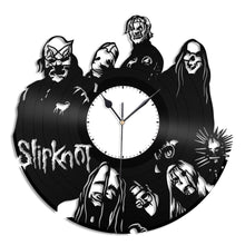 Slipknot Clock Music Clock Vinyl Record Clock Slipknot Lover Gift Unique Wall Clock Music Band Clock Gift For Him Metal Music Gift Slipknot - VinylShop.US
