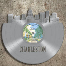Charleston Skyline Vinyl Wall Art - VinylShop.US