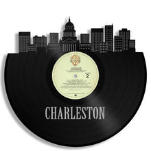 Charleston Skyline Vinyl Wall Art - VinylShop.US