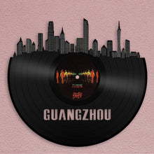 Guangzhou  Skyline Vinyl Wall Art - VinylShop.US