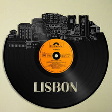 Lisbon Skyline Vinyl Wall Art - VinylShop.US