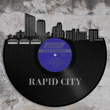 Rapid City Skyline Wall Art - VinylShop.US