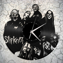 Slipknot Clock Music Clock Vinyl Record Clock Slipknot Lover Gift Unique Wall Clock Music Band Clock Gift For Him Metal Music Gift Slipknot - VinylShop.US