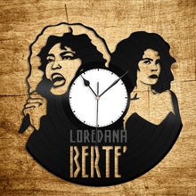 Loredana Berte Singer Vinyl Wall Clock - VinylShop.US