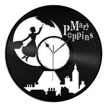 Mary Poppins Vinyl Wall Clock