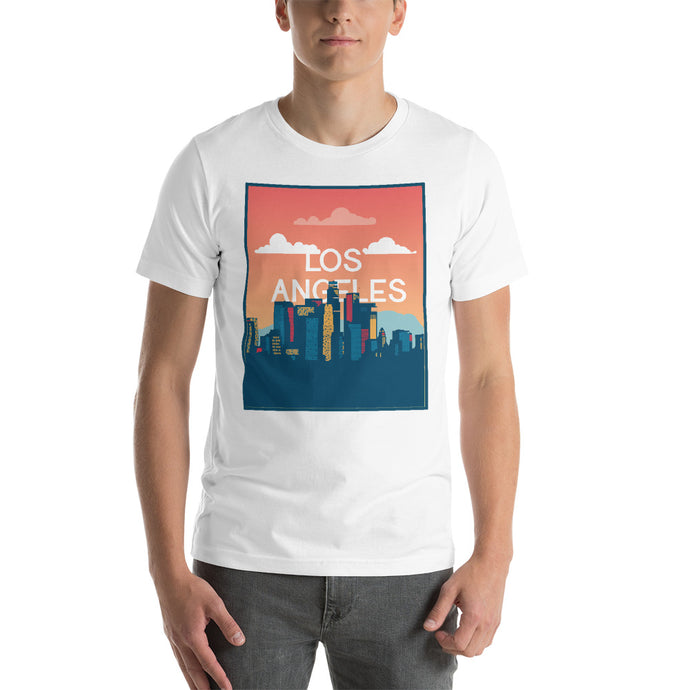 Los Angeles Music Theme T-Shirt