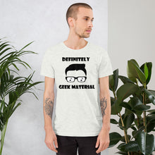 Definitely Geek Material Music Theme T-Shirt