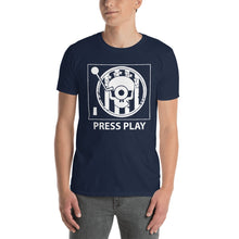 Skull Press Play Turntable T-Shirt - VinylShop.US
