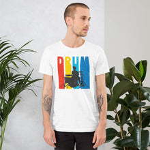 Retro Style Drum Player Music T-Shirt