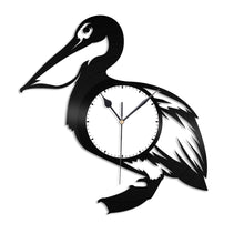 Pelican Vinyl Wall Clock