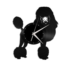 Poodle Vinyl Wall Clock - VinylShop.US