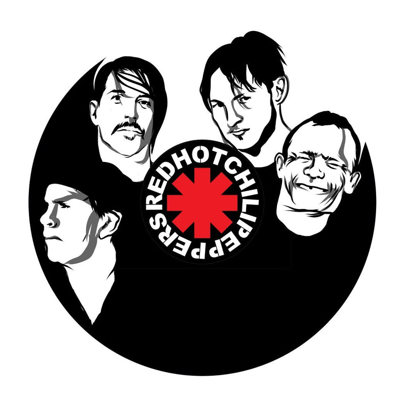 Red Hot Peppers Vinyl Art – VinylShop.US