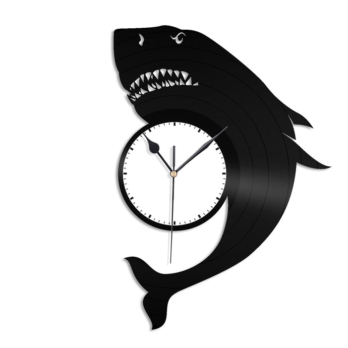 Shark Vinyl Wall Clock - VinylShop.US