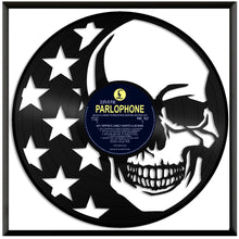 Skull Patriotic Vinyl Wall Art - VinylShop.US