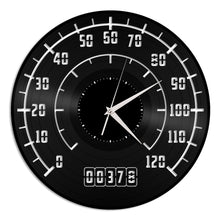 Speedometer Tachometer Vinyl Wall Clock