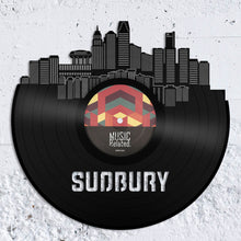 Sudbury Canada Skyline Vinyl Wall Art - VinylShop.US
