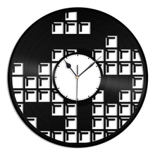 Tetris Vinyl Wall Clock